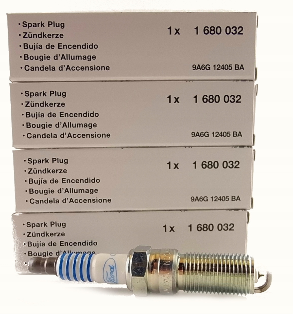 4 ŚWIECE ZAPŁONOWE C-MAX FIESTA FOCUS 1.4 1.6 BENZYNA LPG FORD OE ...