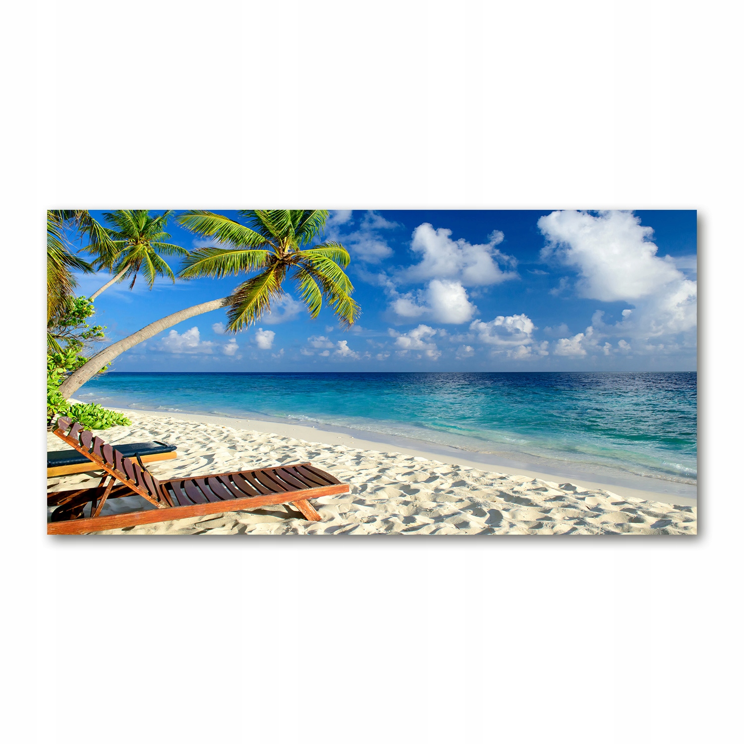 

Foto obraz szkło akryl Tropikalna plaża 120X60 cm