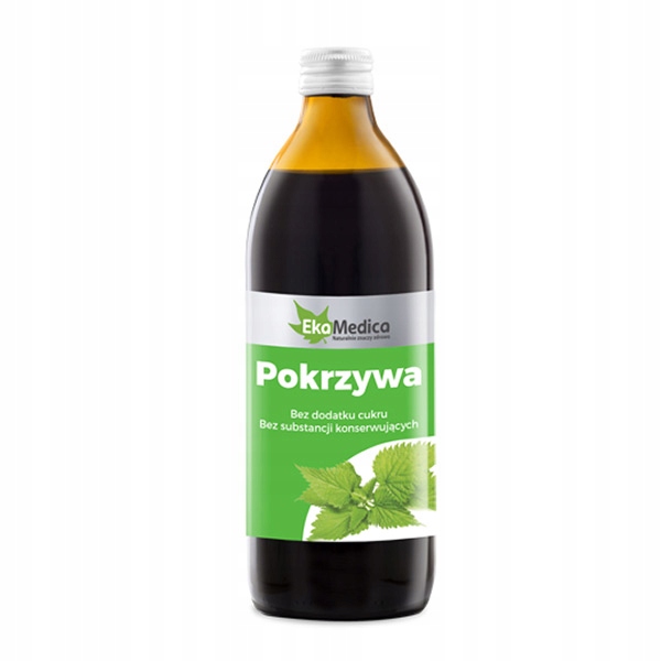 

Sok z pokrzywy bez cukru 1l