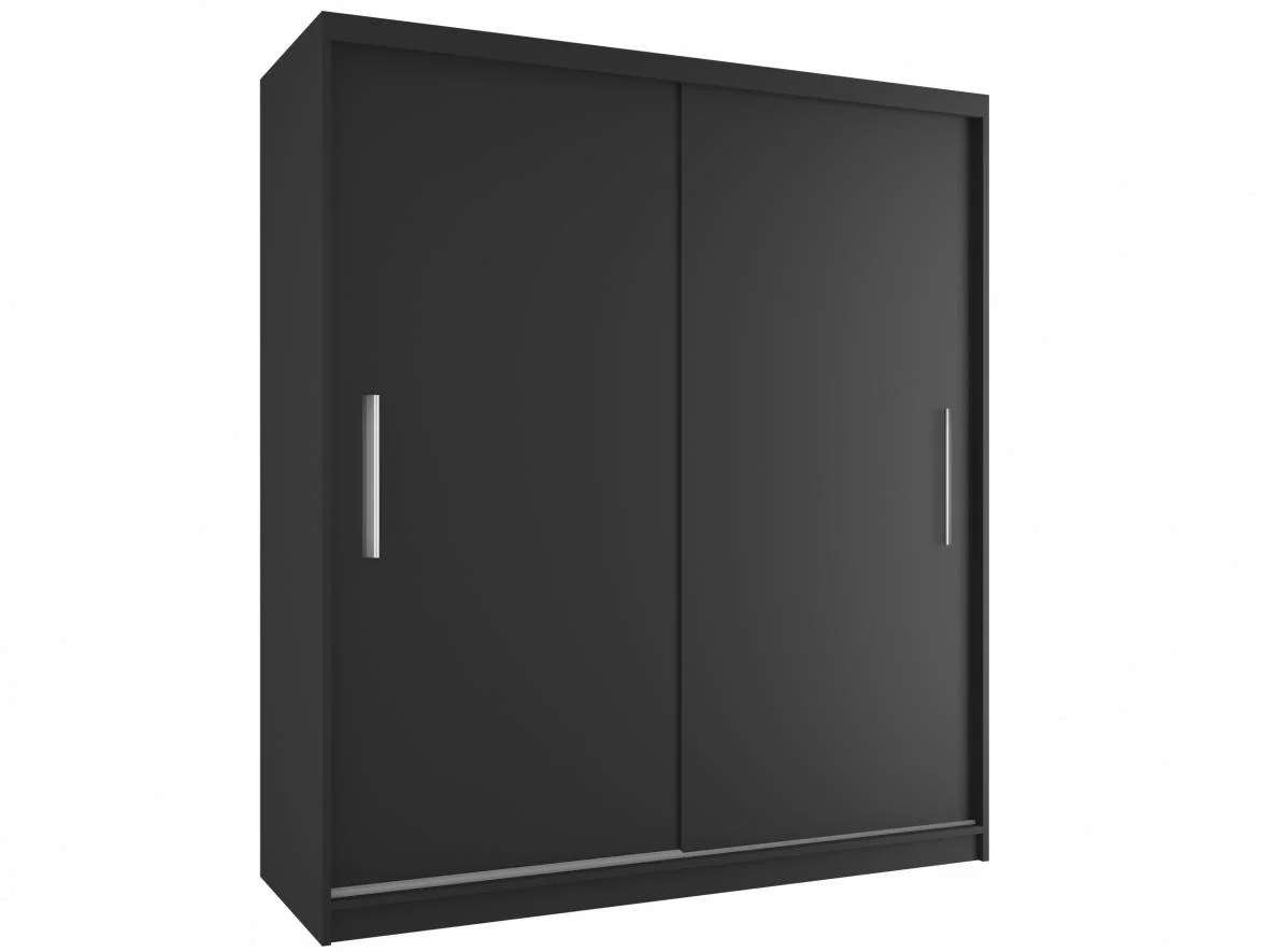 Szafa przesuwna Garderoba 158 cm Kolor mebla biały