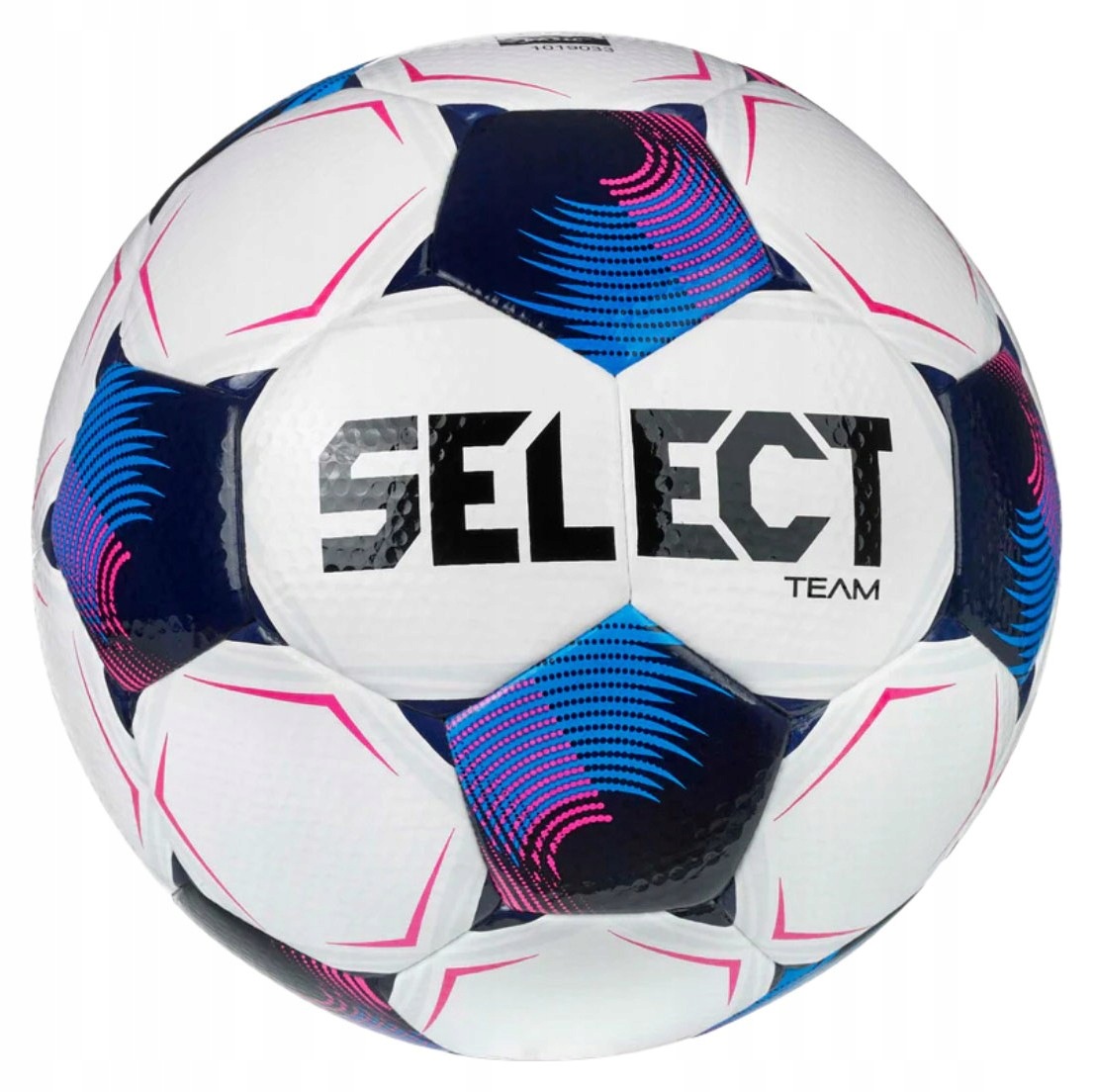 Fotbalový míč Select Team V26 Fifa Basic bílo-černo-modrý vel. 5