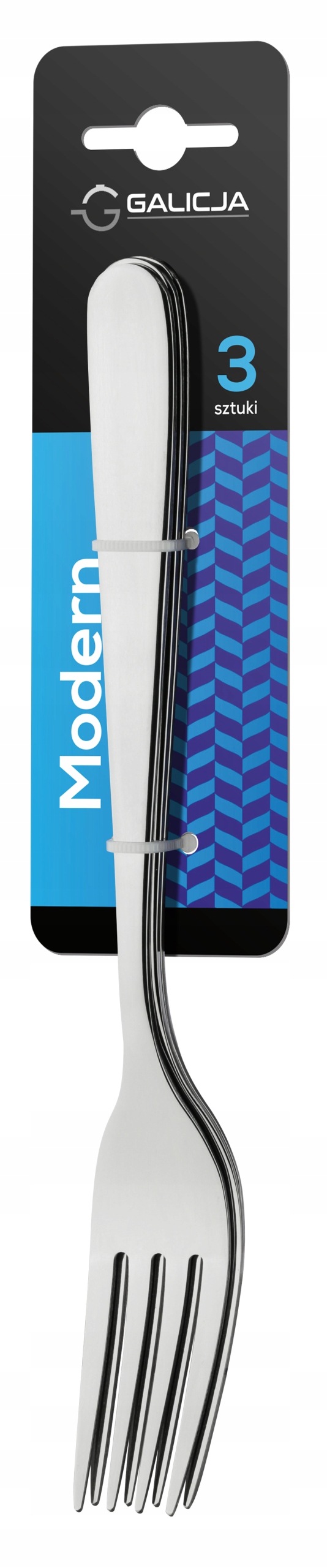

Widelec Obiadowy Modern Stal Nierdzewna 3 Szt
