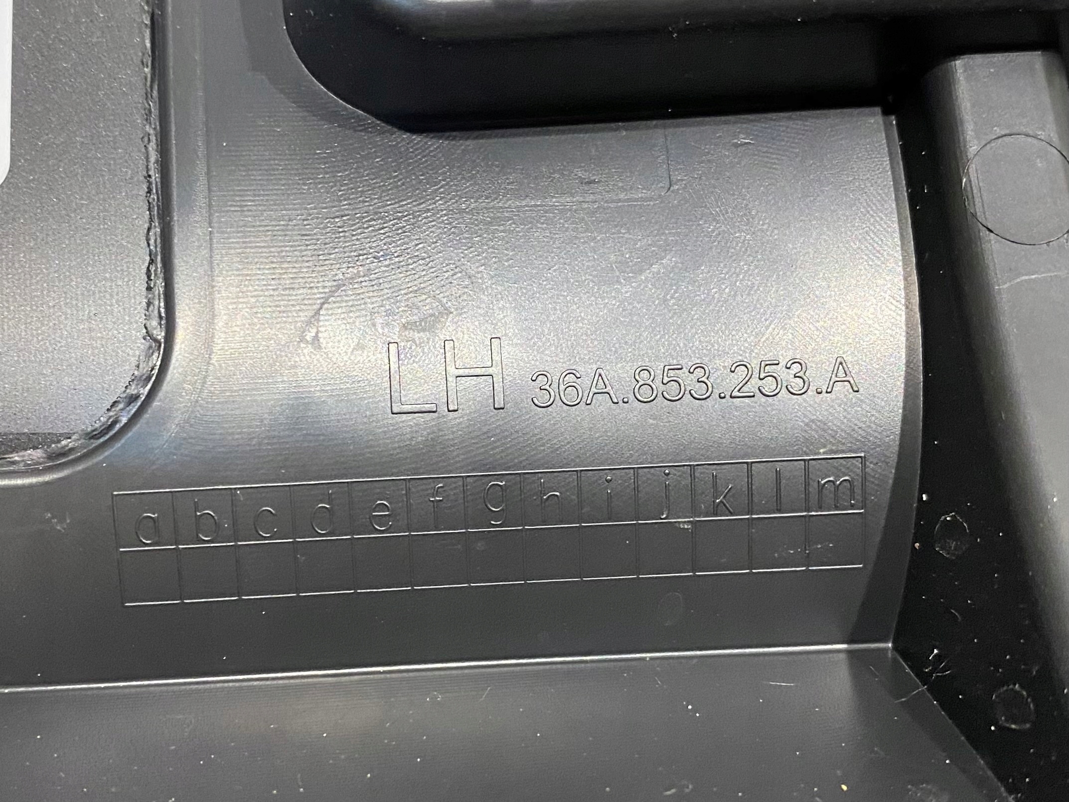 BENTLEY BENTAYGA moulding drzwiL 36A853073 36A853253