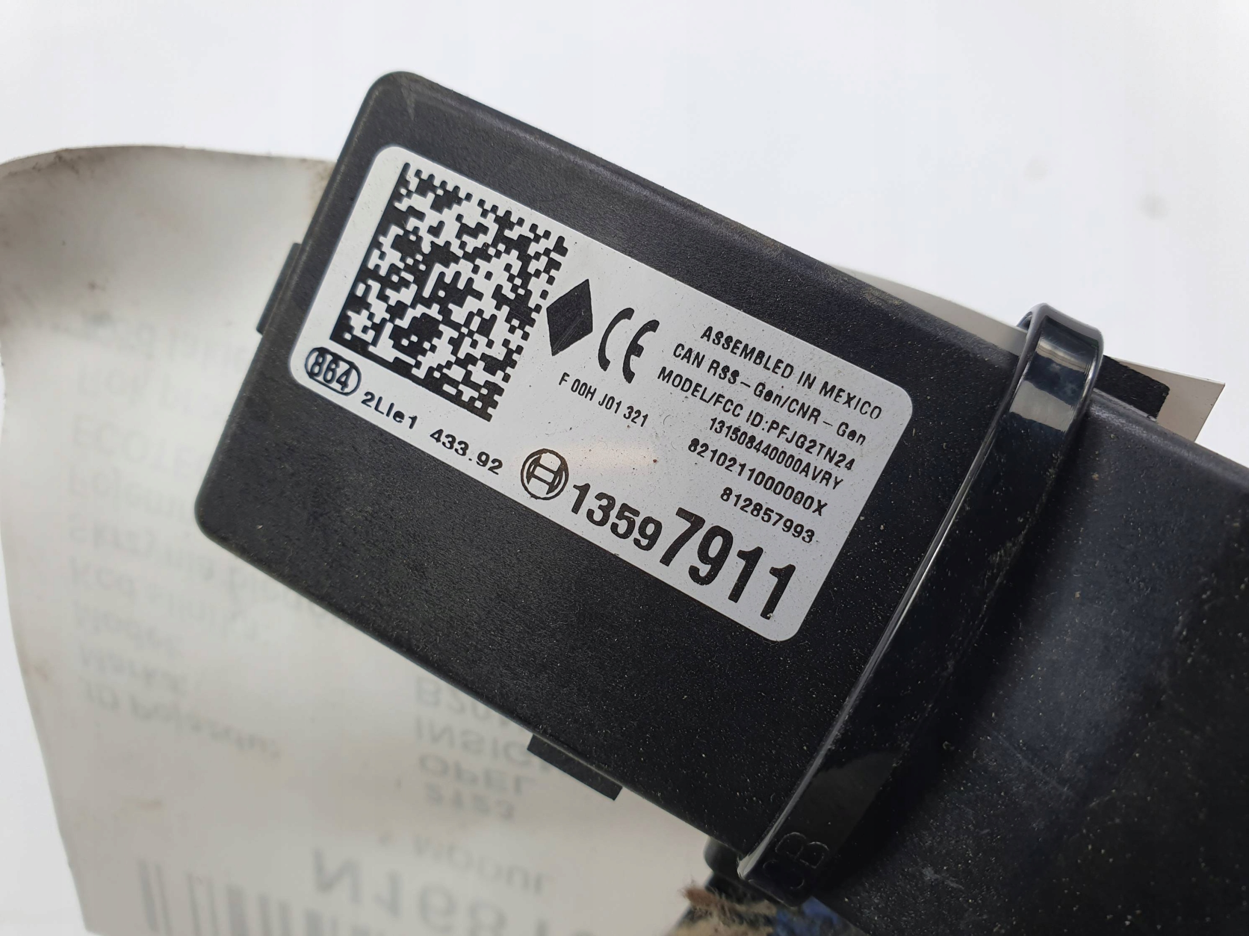 Module Central de la serrure 13597911 OPEL INSIGNIA A LIFT