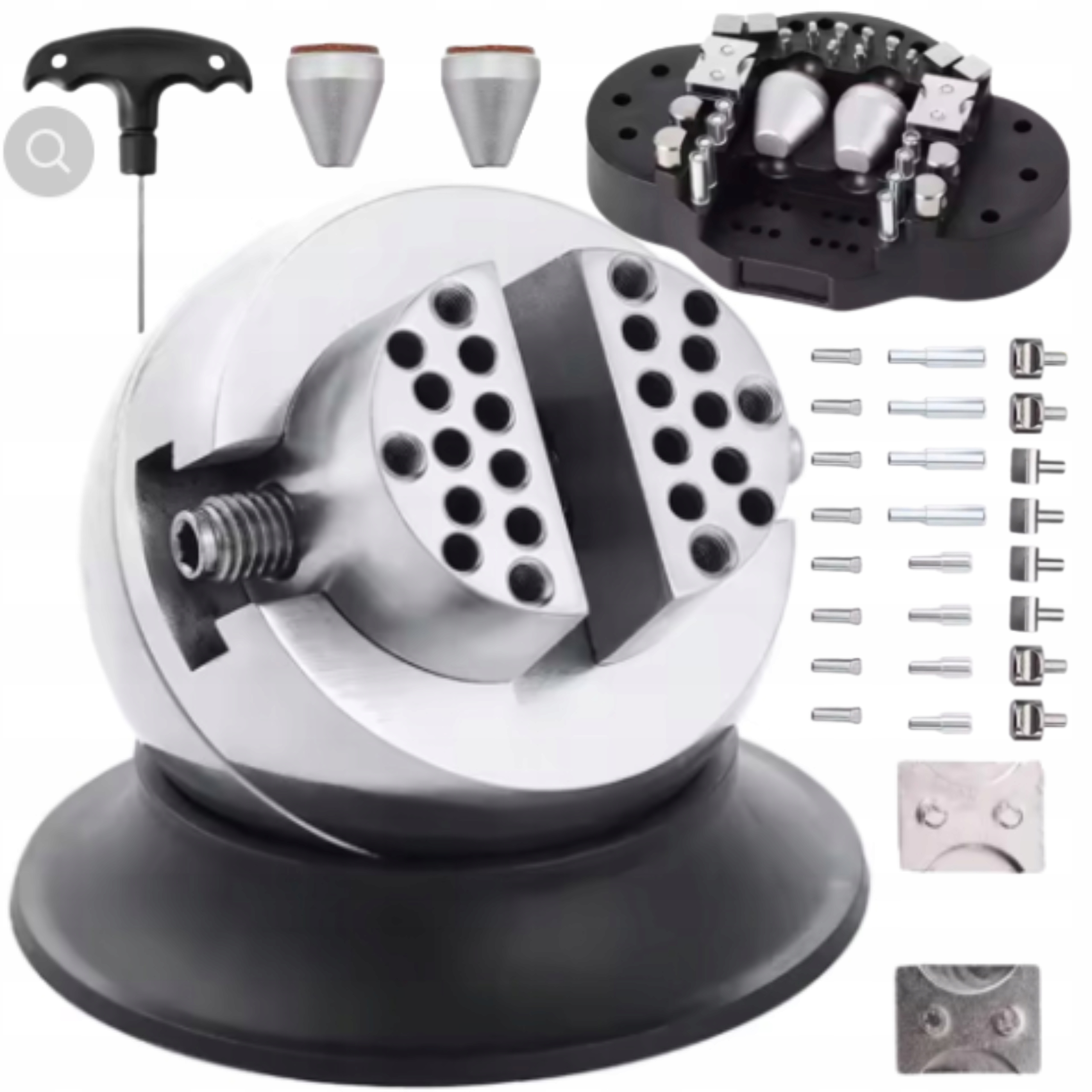 Kuličkový klenotnický svěrák 360 78 mm pro modelářské gravírování 30ks