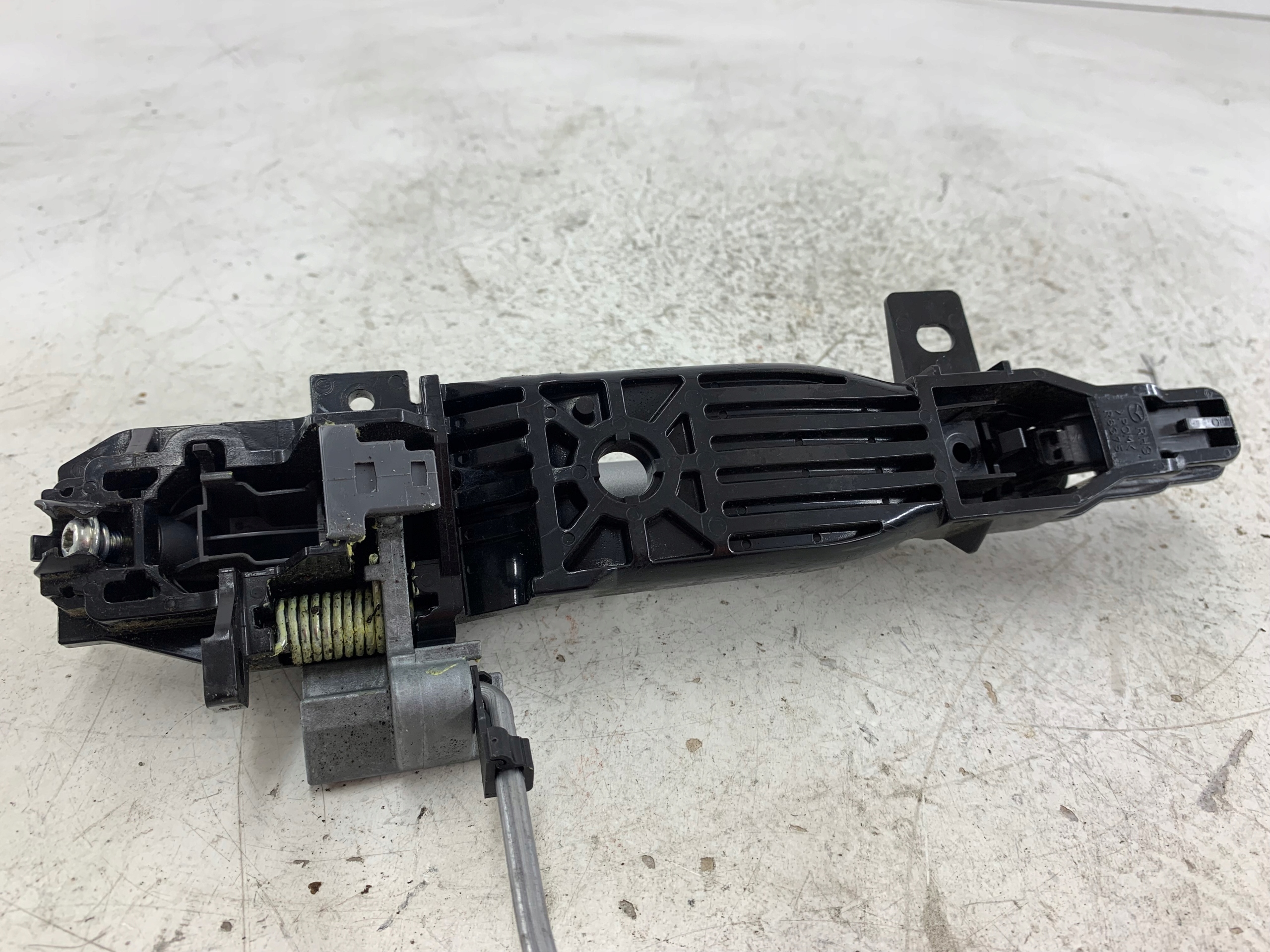 MAZDA 3 II BL handle exterior right rear part SREBRNA