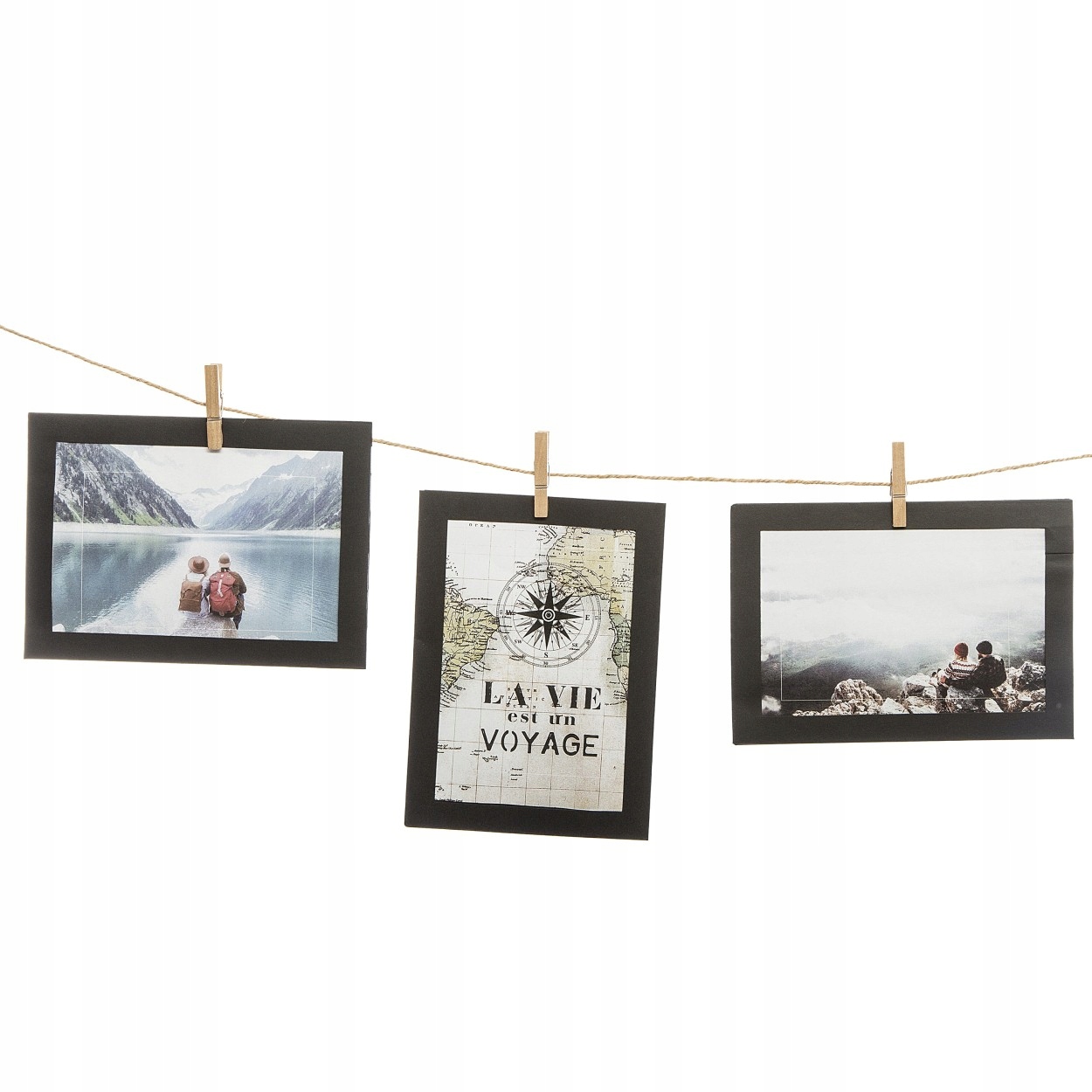 

Ramki na zdjęcia Foto 10x15 Czarne Papierowe Ramka