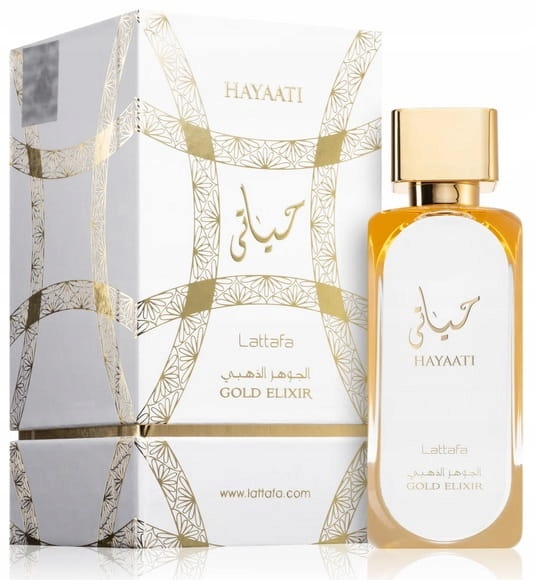 Lattafa Hayaati Gold Elixir 100ML Parfémovaná Voda Dámské Parfémy Arabské