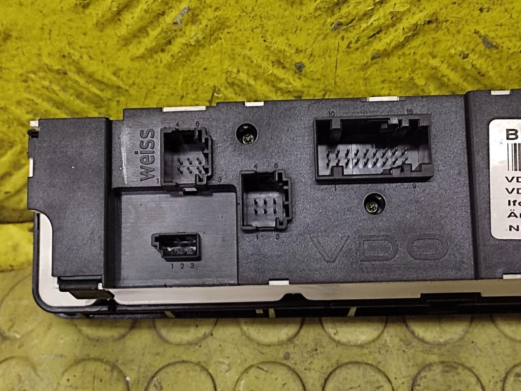 BMW E46 PANEL klími klimatizácii 64116907898