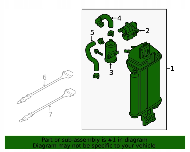 ZBIORNIK WĘGLA AKTYWNEGO OE VW ATLAS / ATLAS CROSS SPORT 2020-
