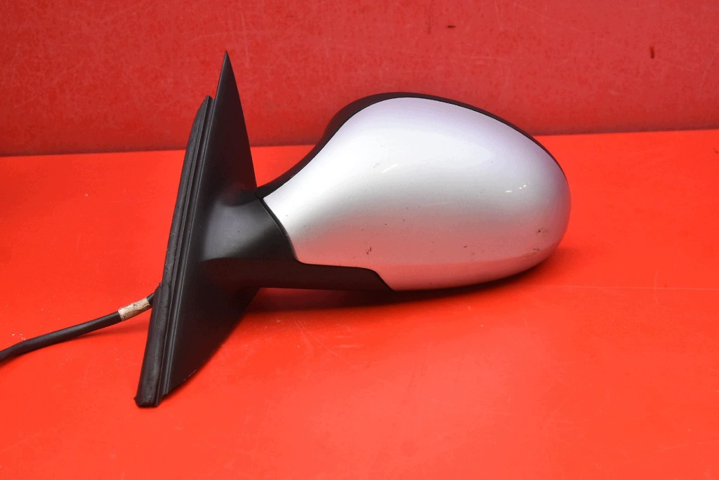 mirror left silver EU 014142 SEAT IBIZA 3 III 6L 06-08 3 PIN