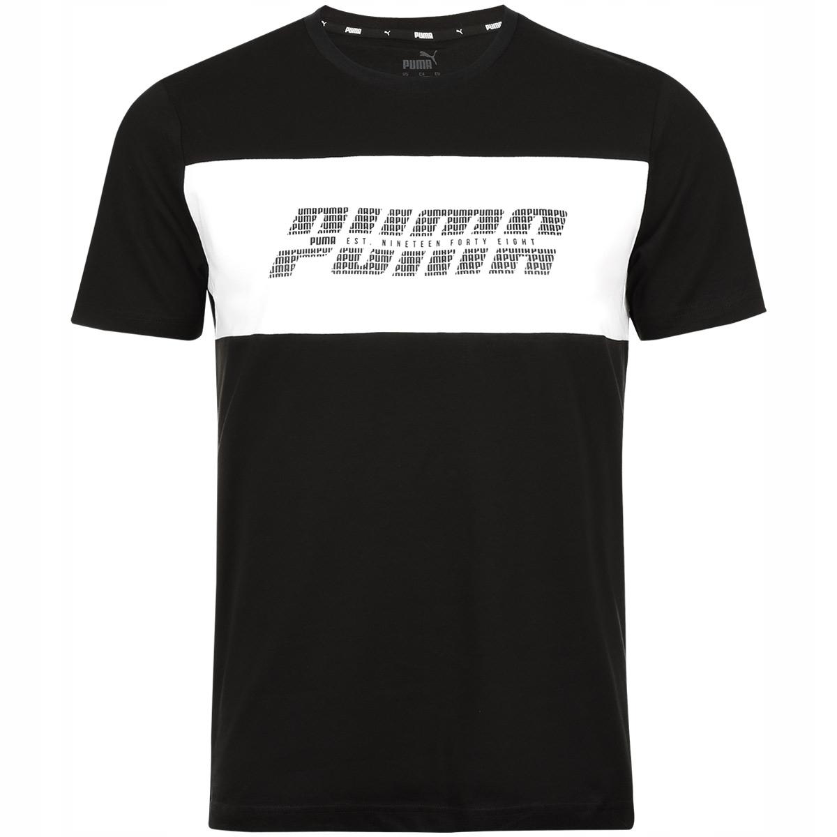 

Puma Męska Koszulka T-shirt Bawełna Czarna r. L