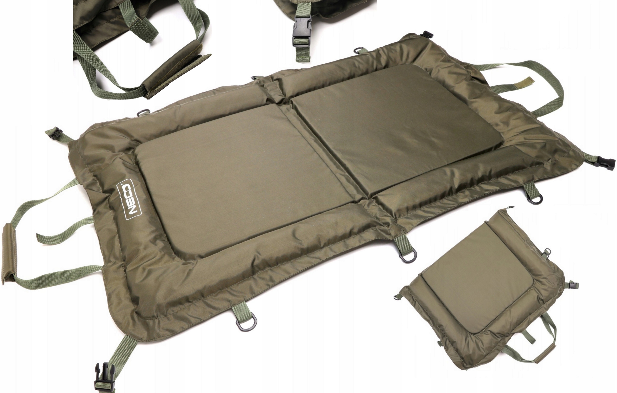 Mata Karpiowa Wędkarska Neco Mocna Lekka Poręczna Z Uchwytem Do Ważenia