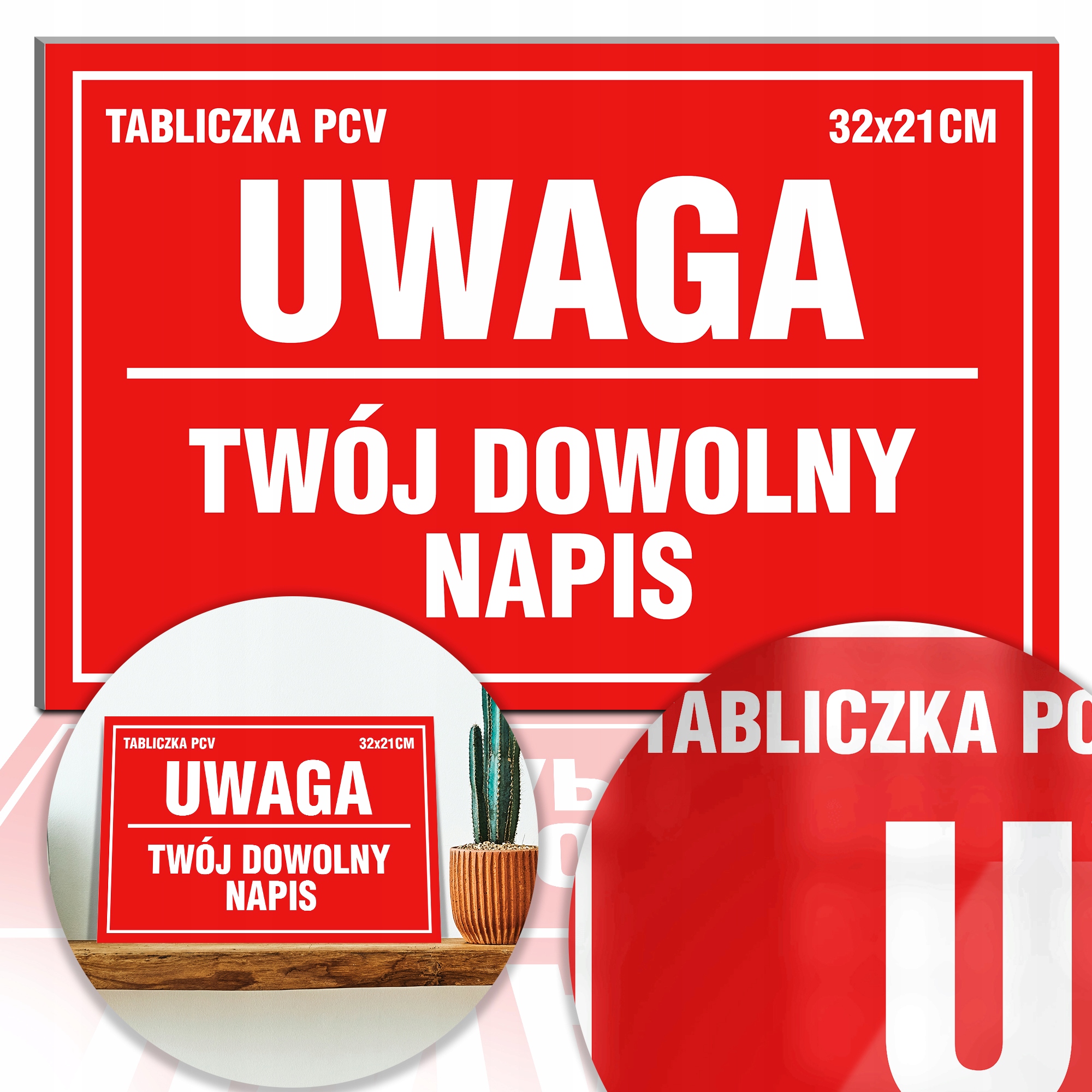 

Tabliczka na Drzwi Personalizowana Twój Napis