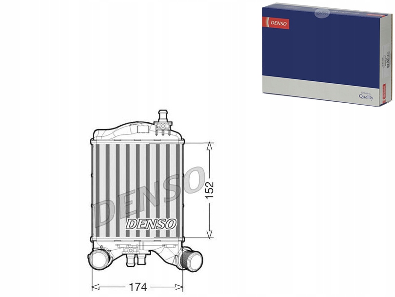 ИНТЕРКУЛЕР DENSO 51819187 Ra8111301