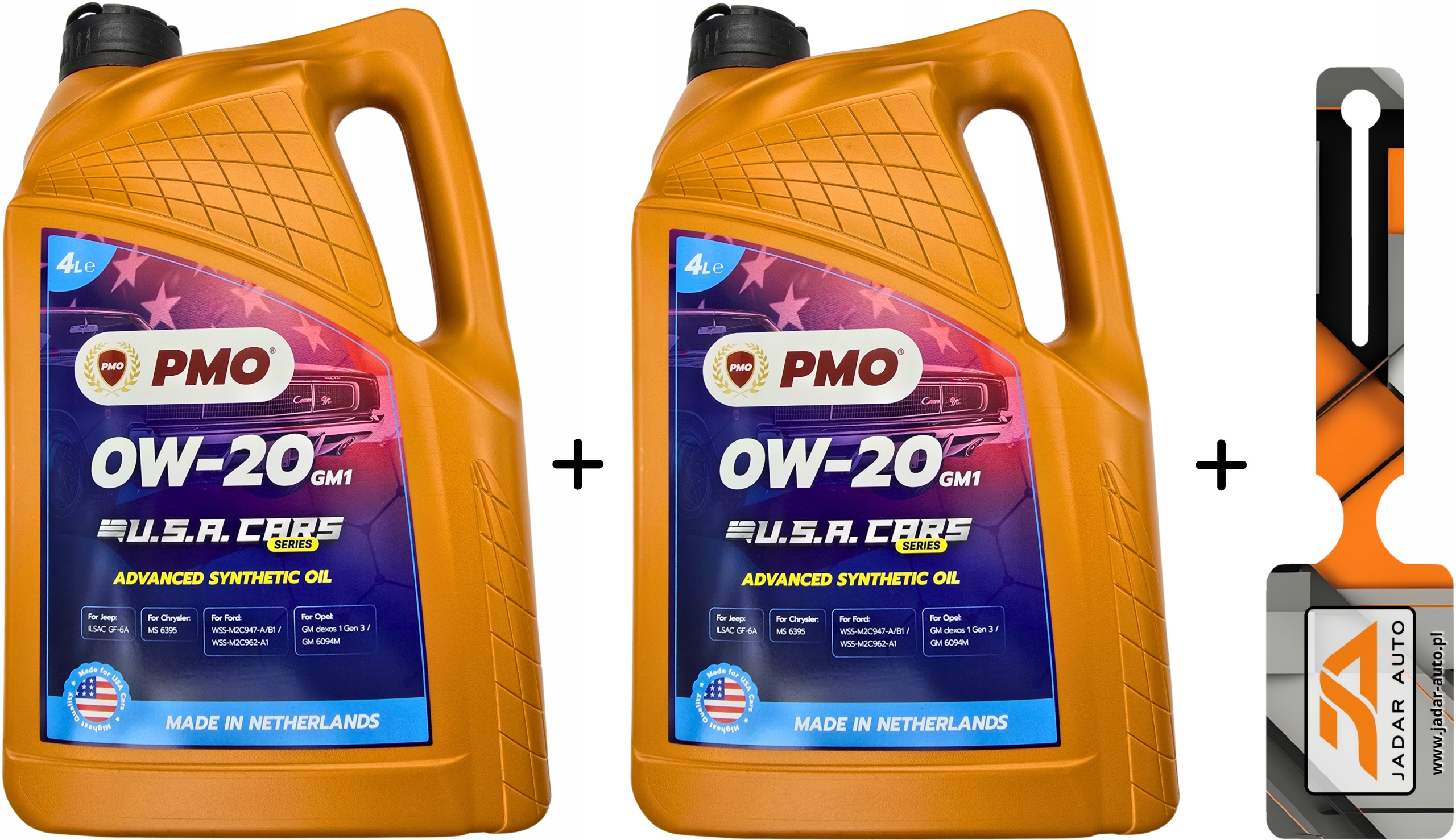 Olej Pmo 0W20 (4+4) 8L GM1 U.s.a Cars Sada