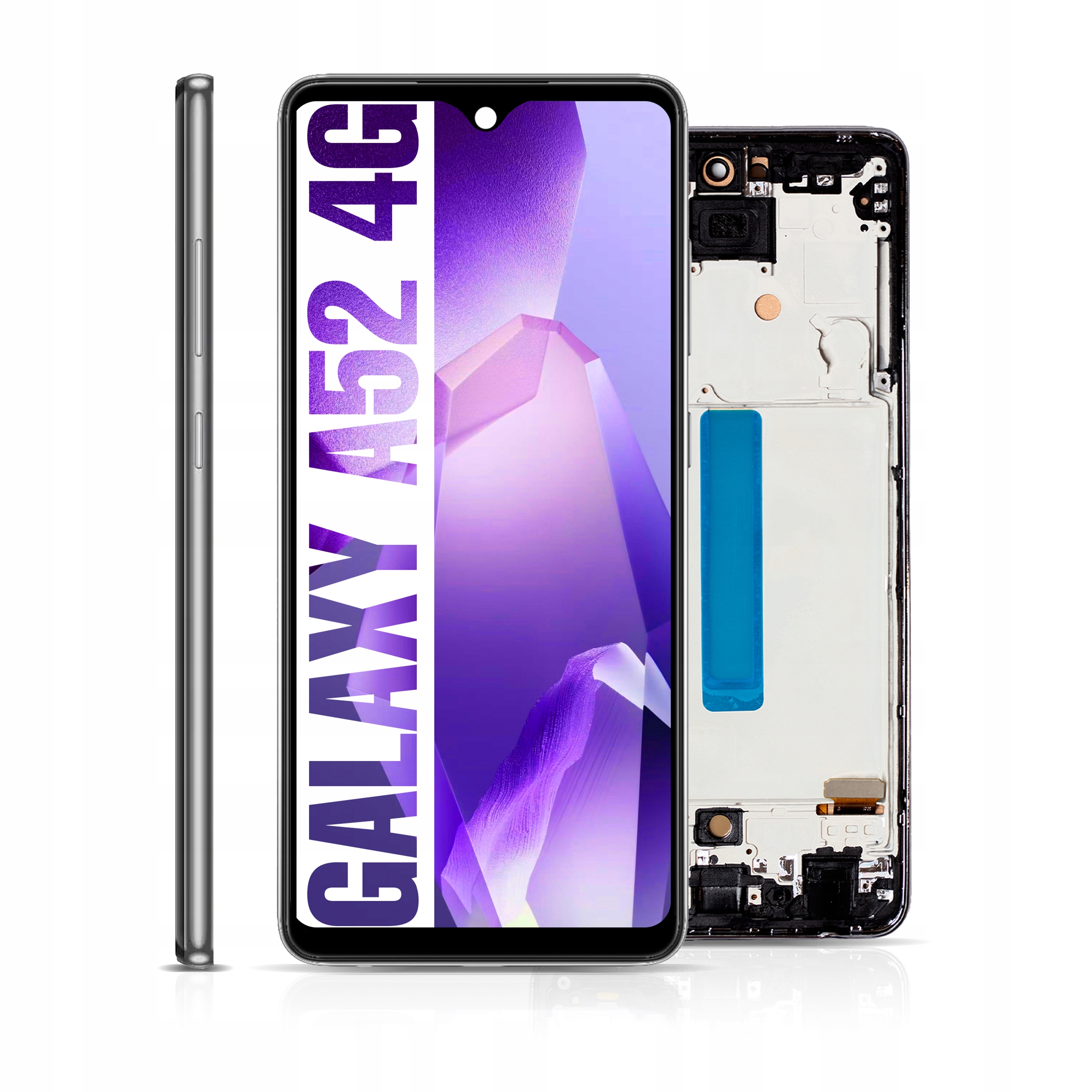 SM-A525M SM-A525F/DS LCD pro Samsung A52 4G Displej Rámeček Obrazovka Oled