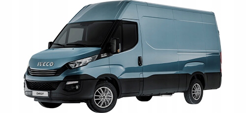 Iveco Daily 2+1 pokrowce samochodowe od 14 stolik Waga produktu z opakowaniem jednostkowym 1.2 kg