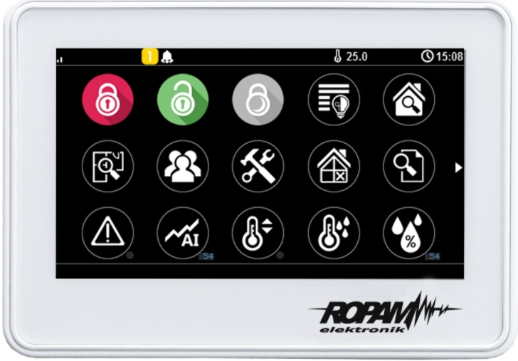 Panel dotykowy TPR-4W-P 4,3" TFT LCD LED ROPAM OPTIMA NEOGSM-IP NEOGSM-IP64 EAN (GTIN) 5903317818069