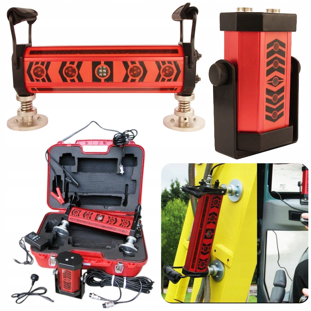 Systém kontroly strojů Digger Rc Laserový detektor 360 stupňů pro bagr