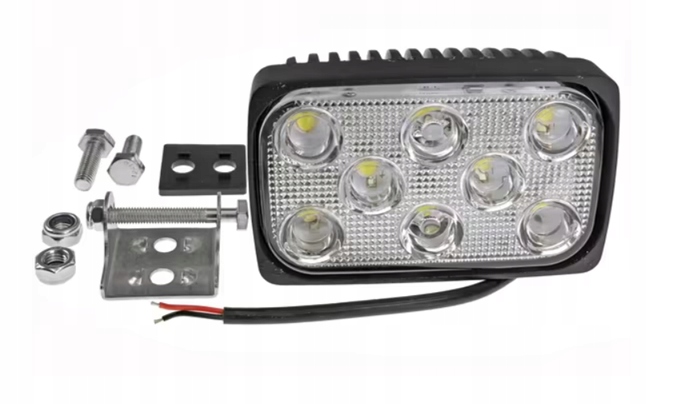 Pracovní Lampa Obdélníková LED8 5W 12/24V 2560lm