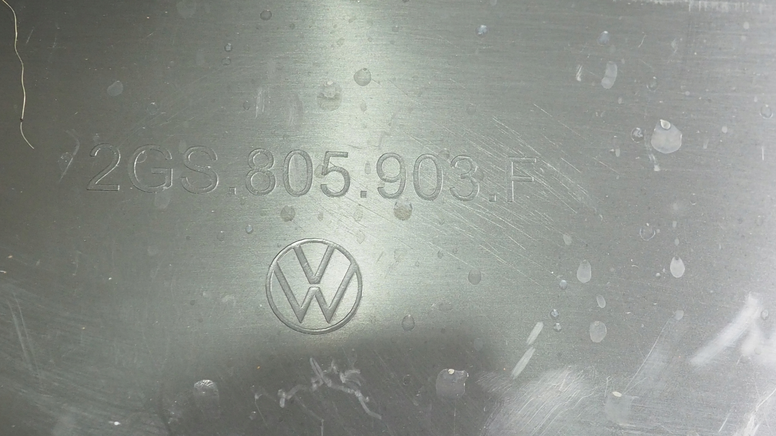 VW Polo VI spoiler accessori Paraurti Anteriore 2GS805903F