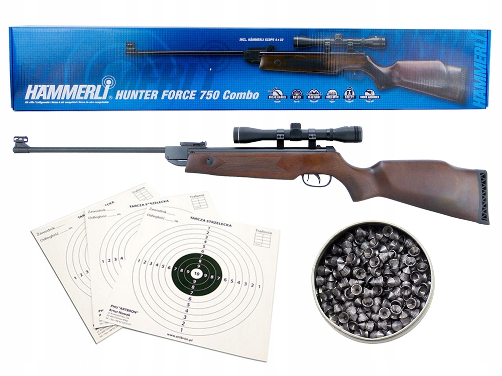 Wiatrówka karabinek Hammerli 750 4,5 mm luneta gratisy