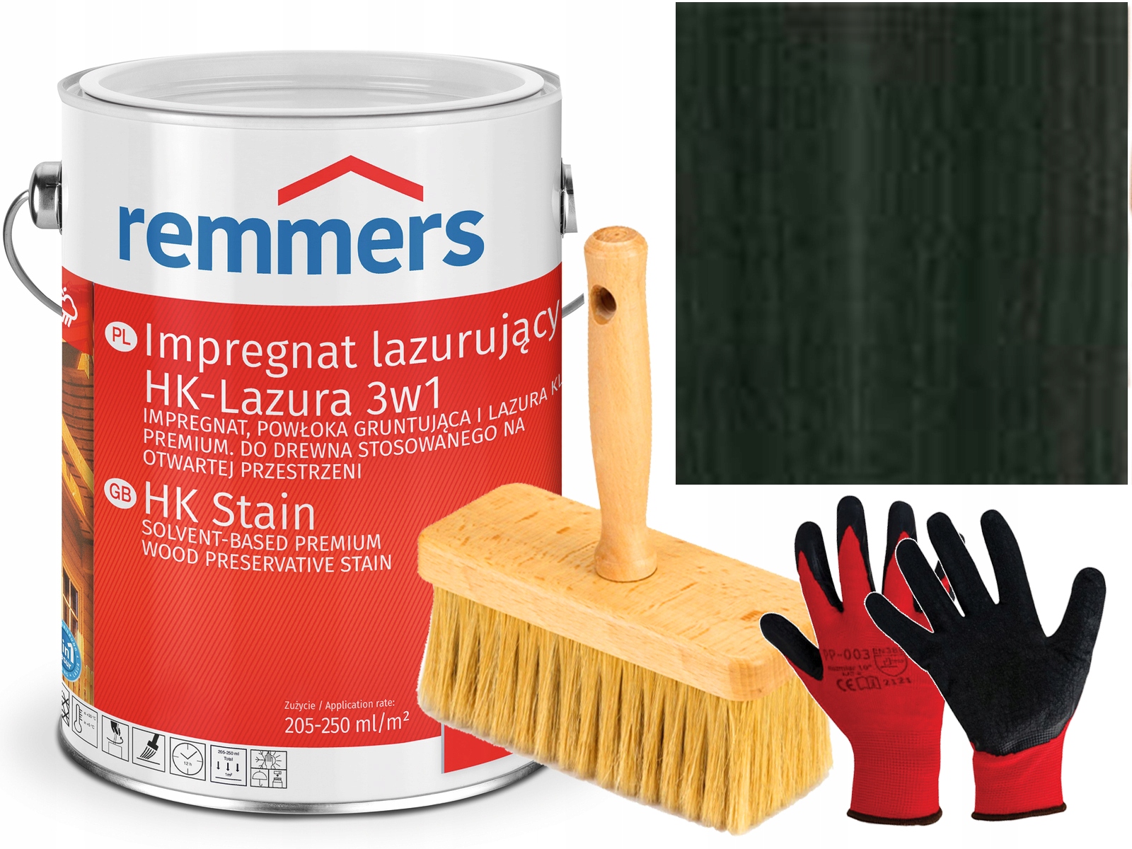 Remmers HK-Lasur Impregnát na dřevo 2,5L Heban