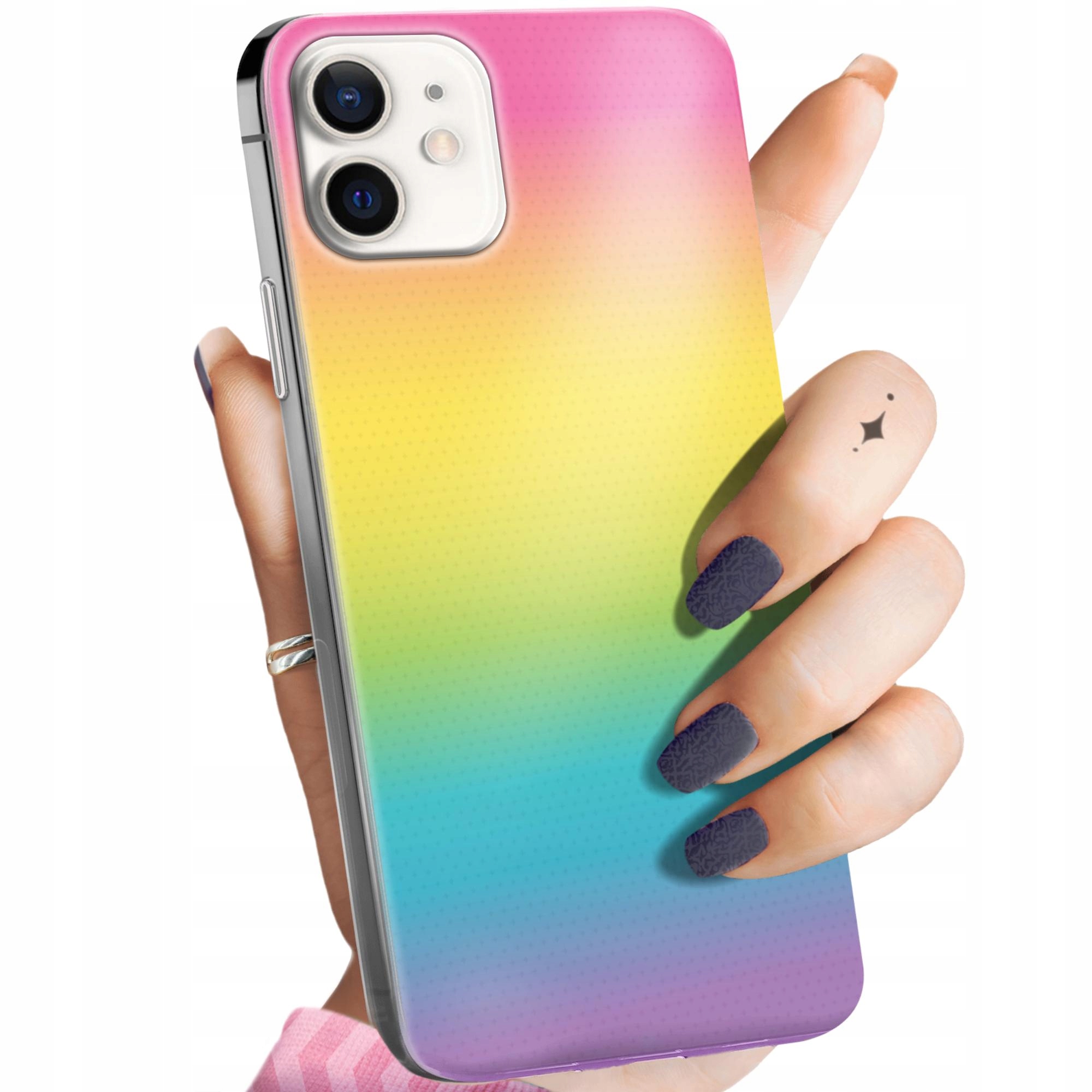 Etui Do Iphone 12 Mini Lgbt Równość Pride Obudowa Pokrowiec Case