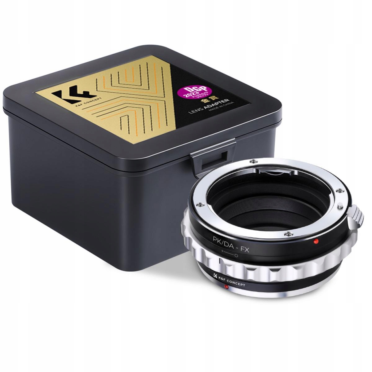Adaptér Pentax K Pk Da na Fuji X Fx X-mount X-Pro1, X-E1, X-E2, X-M1 K&f