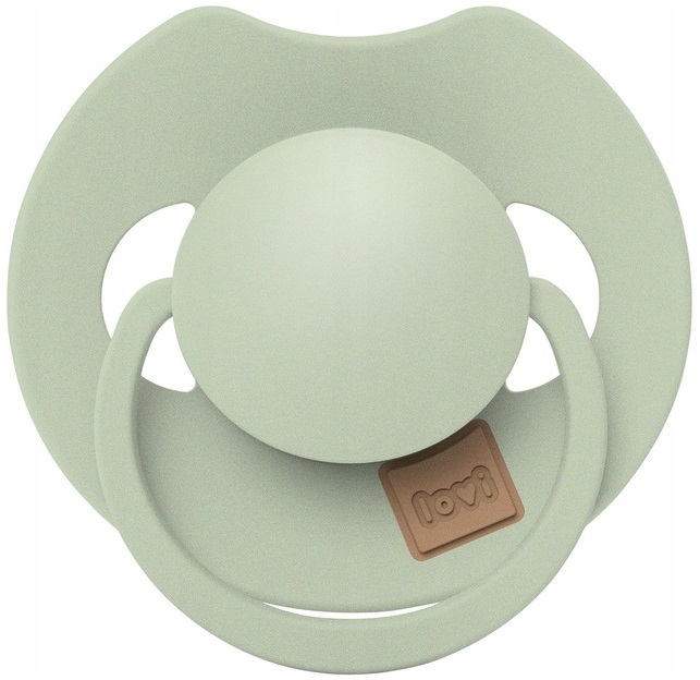 SMOCZEK SILIKONOWY DYNAMICZNY LOVI PRIME 0-6m 1szt PISTACHIO + ETUI