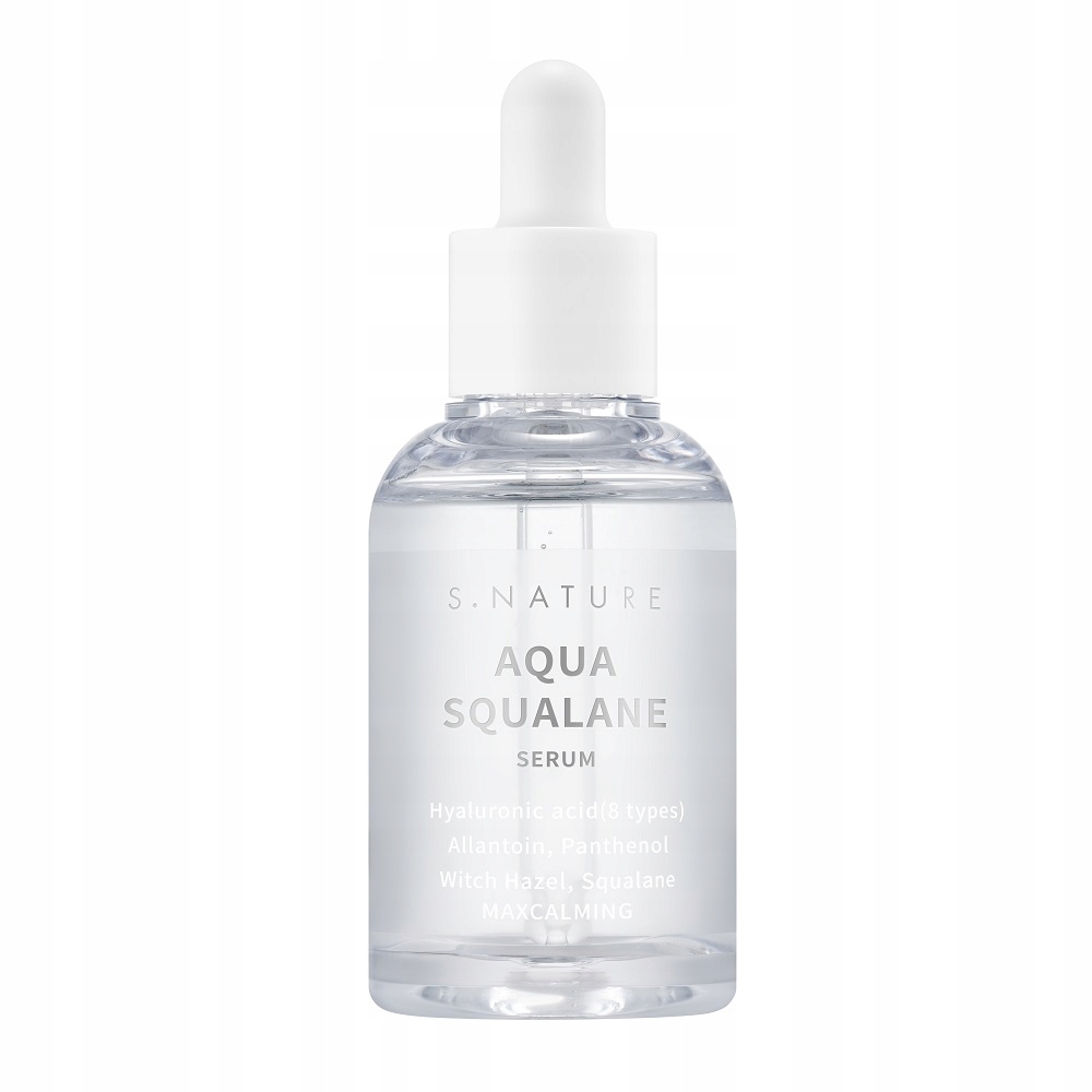 Jemné hydratační sérum Aqua Squalane pro citlivou pleť S.nature 50 ml