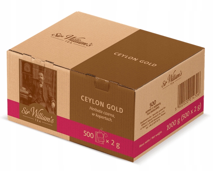 Nowa Sir Williams Tea Ceylon Gold 500 herbat