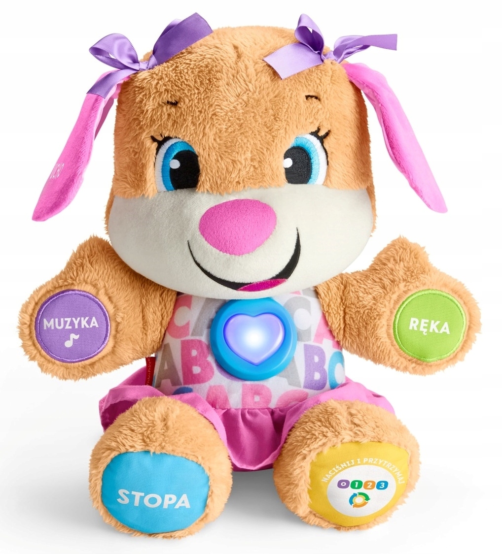Maskotka FISHER PRICE Ucz się i śmiej! FPP63