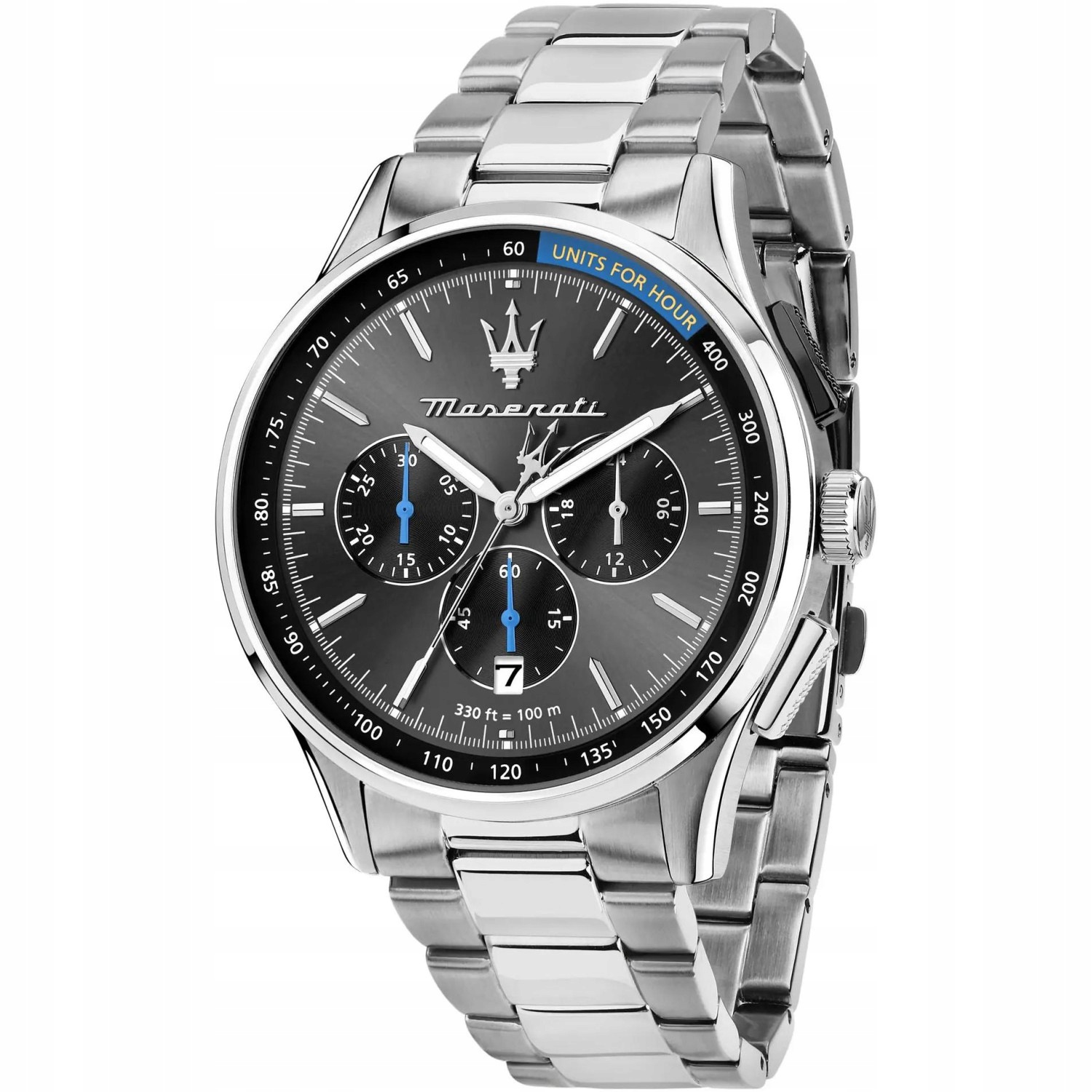 Zegarek Męski Maserati R8873624008 srebrny