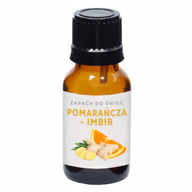 

Zapach do świec olejek 10ml Pomarańcza-imbir