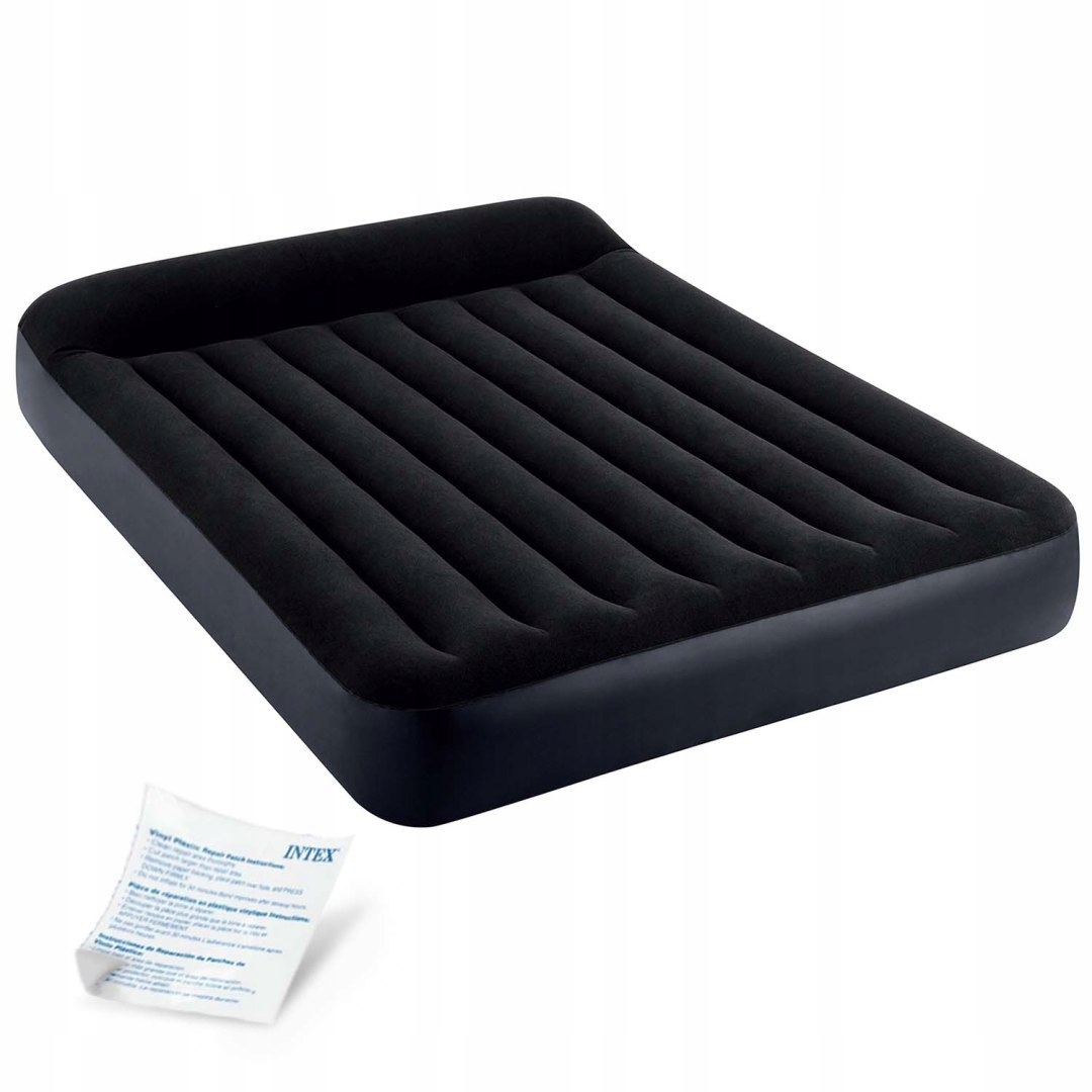 Nafukovací Matrace Na Spaní Pro 2 Osoby 203x152 cm Pumpovatelná Postel Intex 64143