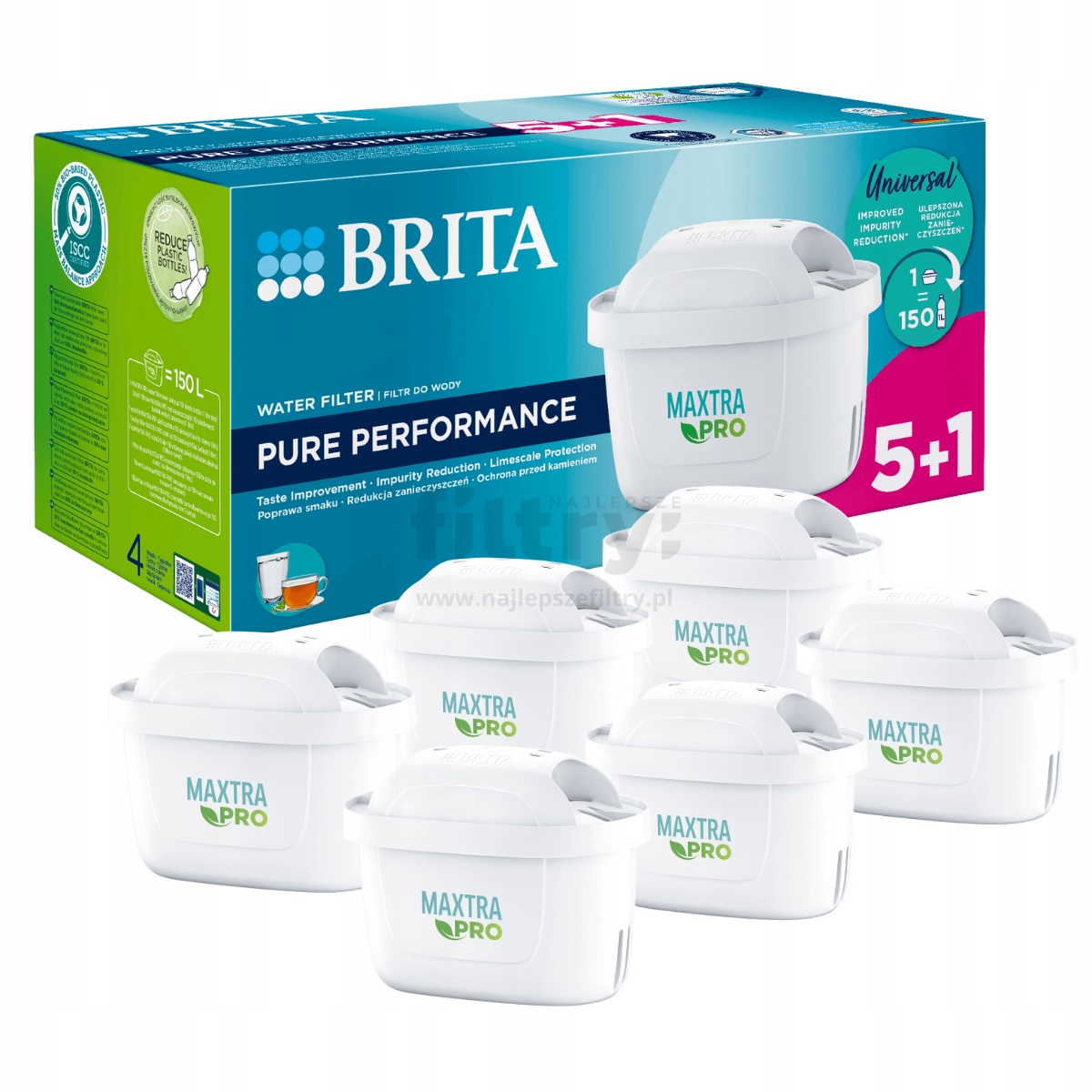 Filtrační vložka do konvice Brita Maxtra Plus+ 5+1 Box