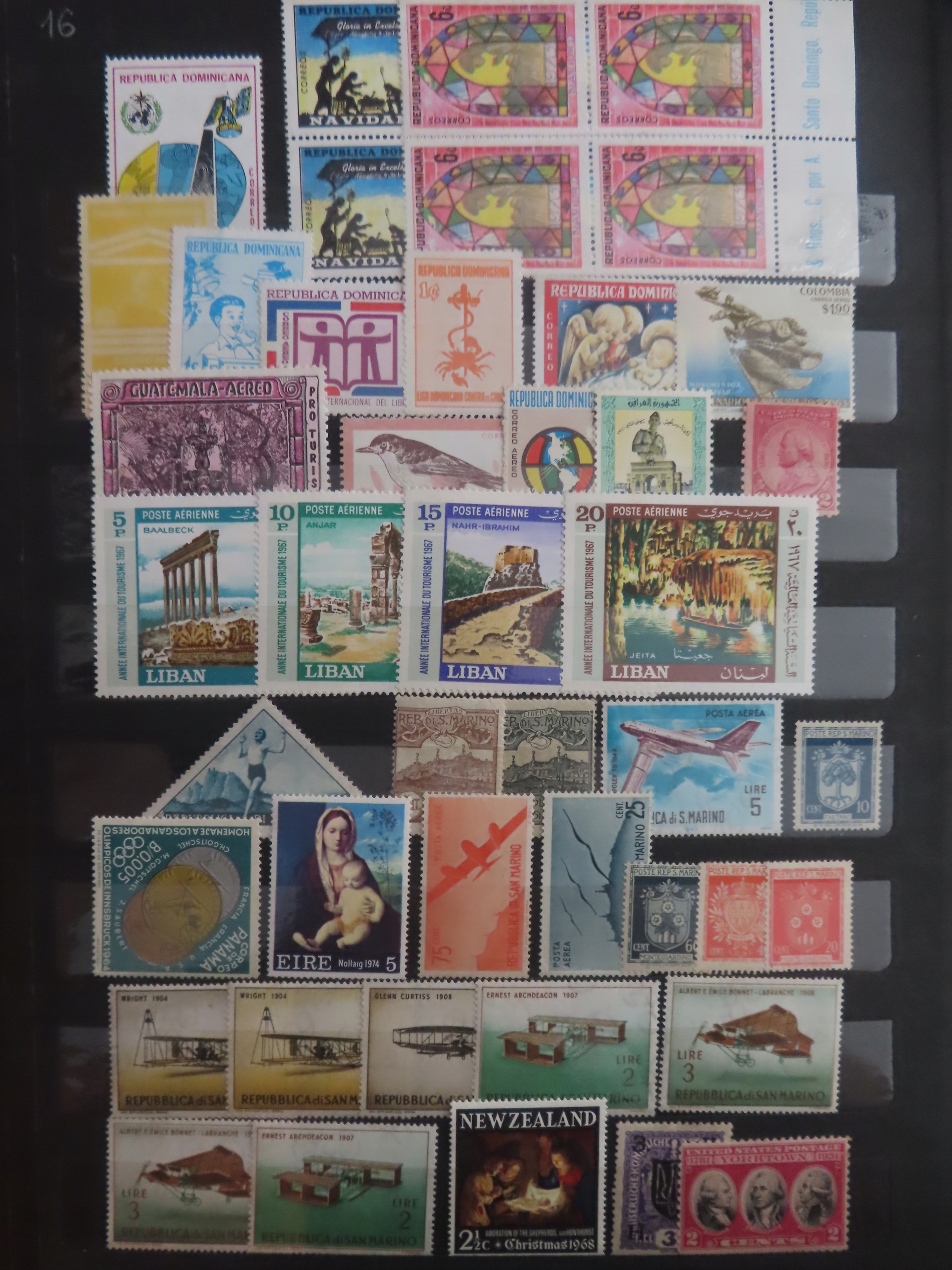 Zestaw znaczków Mix Świat A1391