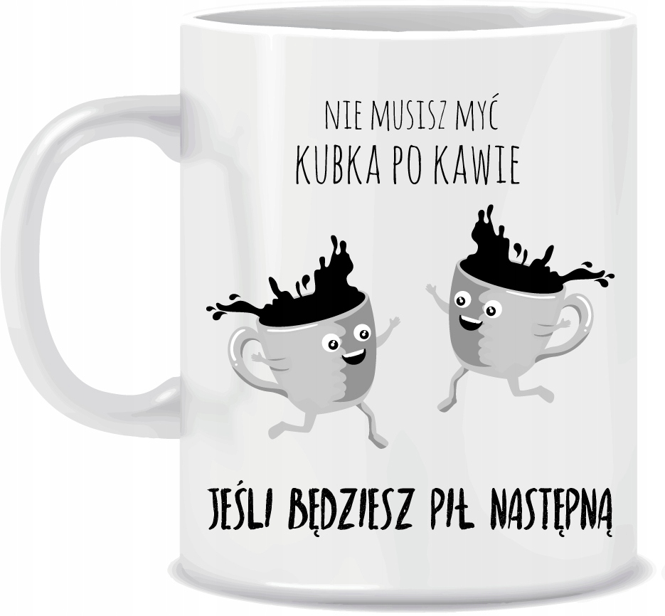 

Kubek dla fana Kawy śmieszny tekst 330ml