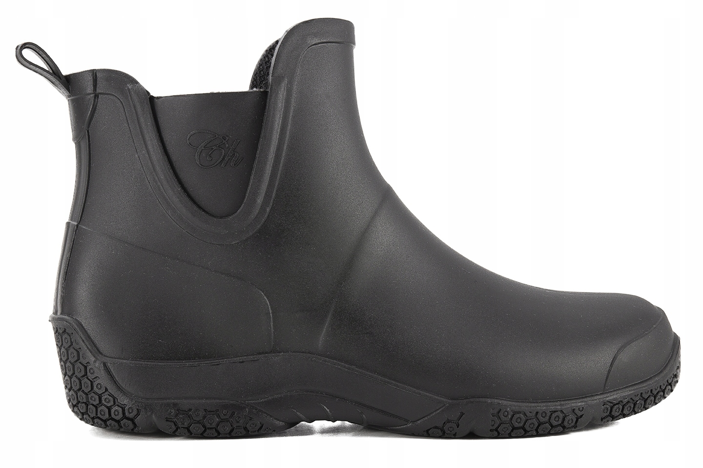 REALPAKS BG-8/2 KALOSZE DAMSKIE GUMOWCE KRÓTKIE czarne Marka inna