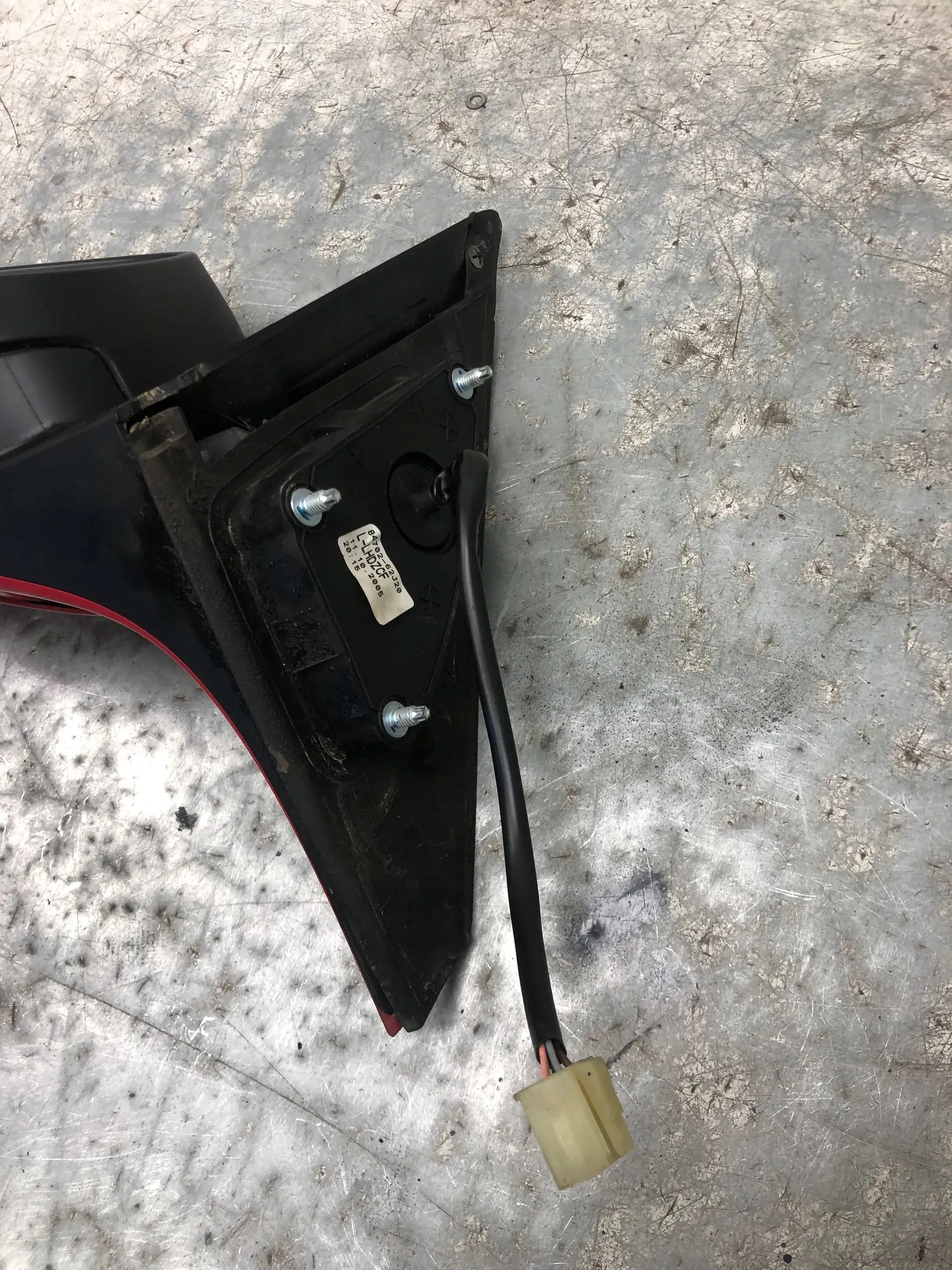 mirror left 5 PIN SUZUKI SWIFT MK6 5D ZCF 84702-62J20