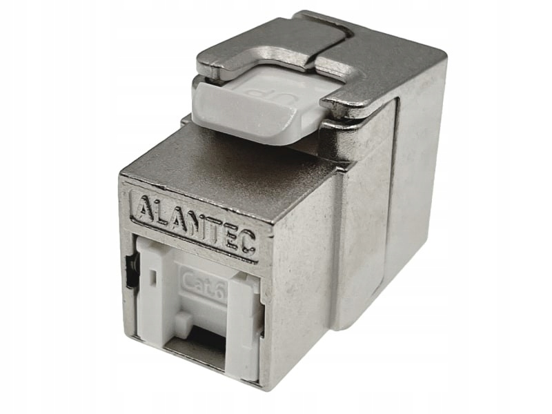 Alantec Moduł keystone RJ45 beznarzędziowy Stp kat.6A PoE+