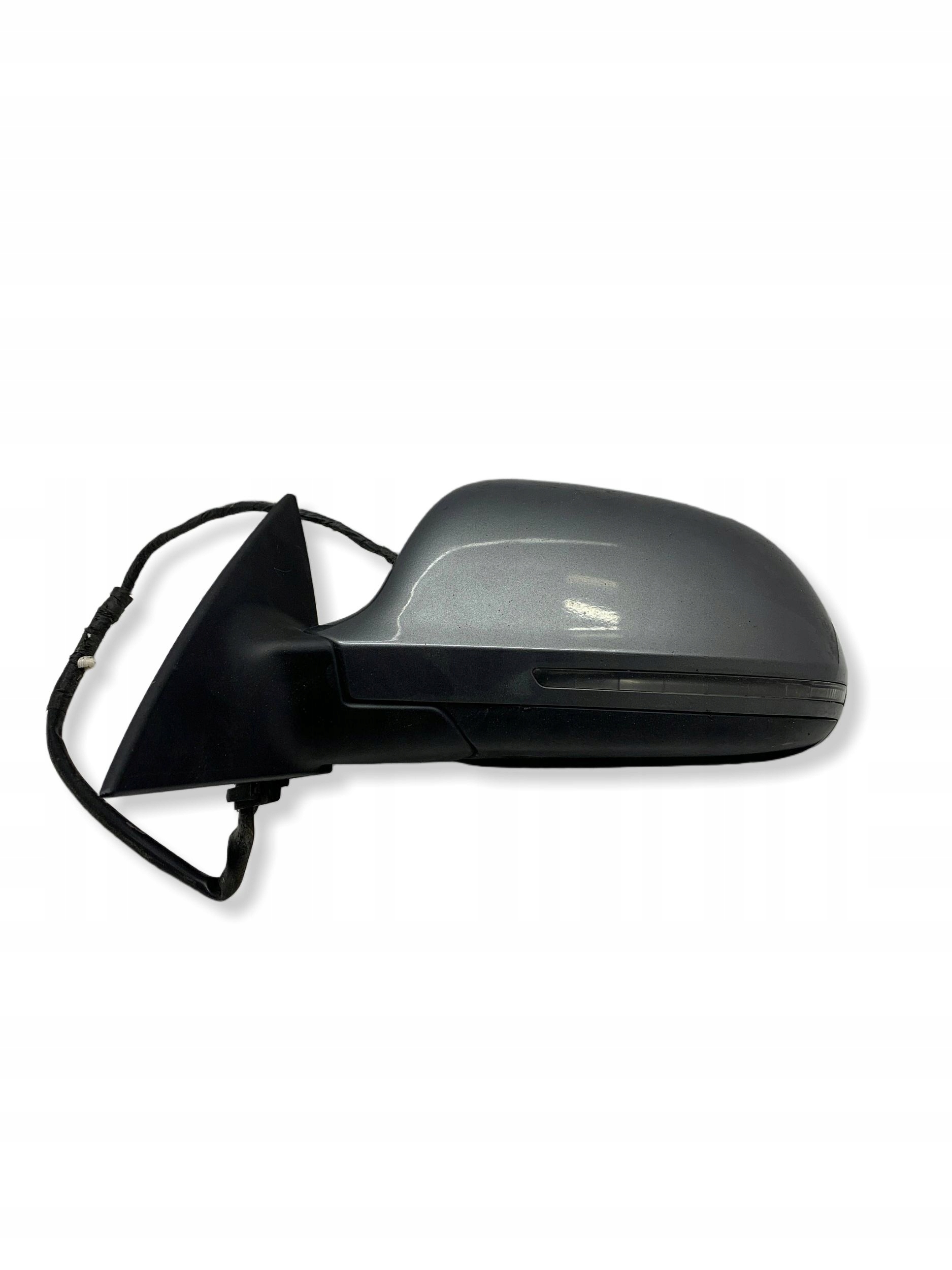 mirror exterior left 8 PIN AUDI A6 C6 (2008-2011) sedan colour LY7G