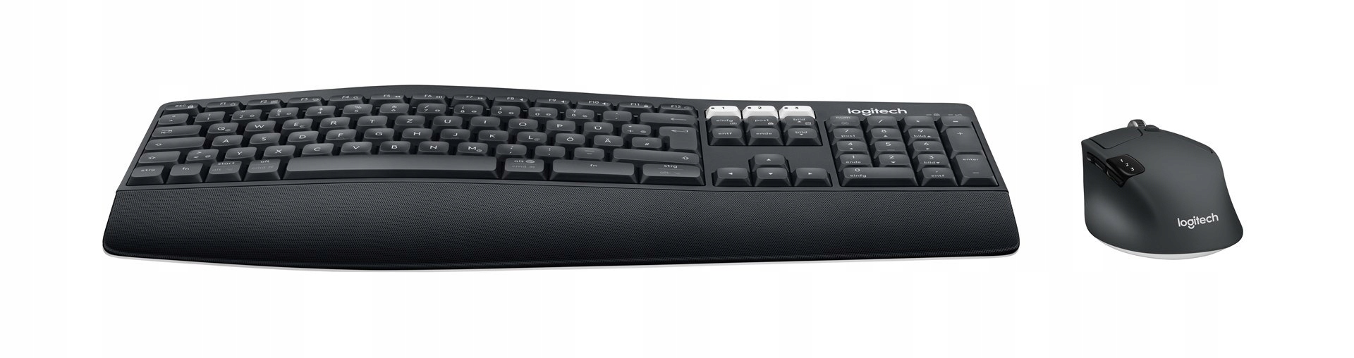 Logitech MK850 Performance klawiatura Dołączona myszka Uniwersalne Rf Wirel