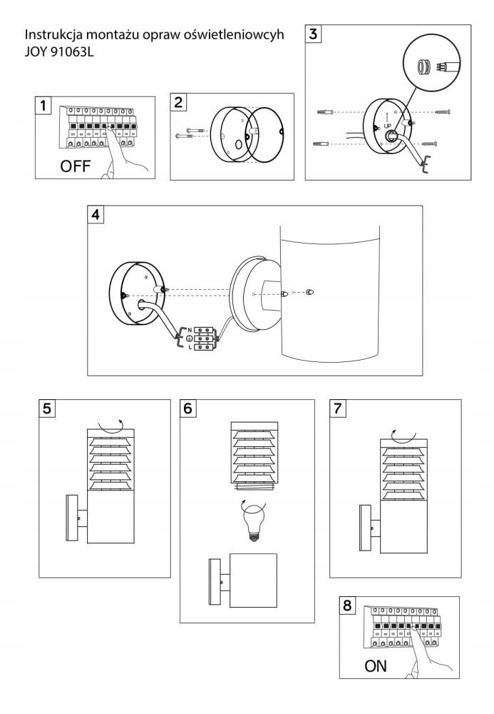 Kinkiet zewnętrzny ogrodowy pojedynczy srebrny JOY Kolor odcienie szarości i srebra