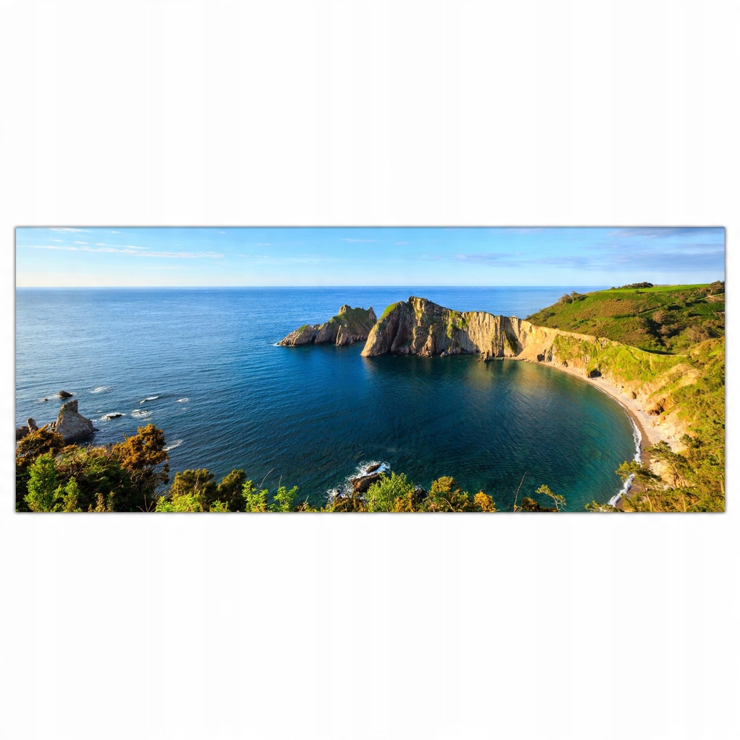 

Obraz na szkle Foto Plaża Wybrzeże Morze 125x50