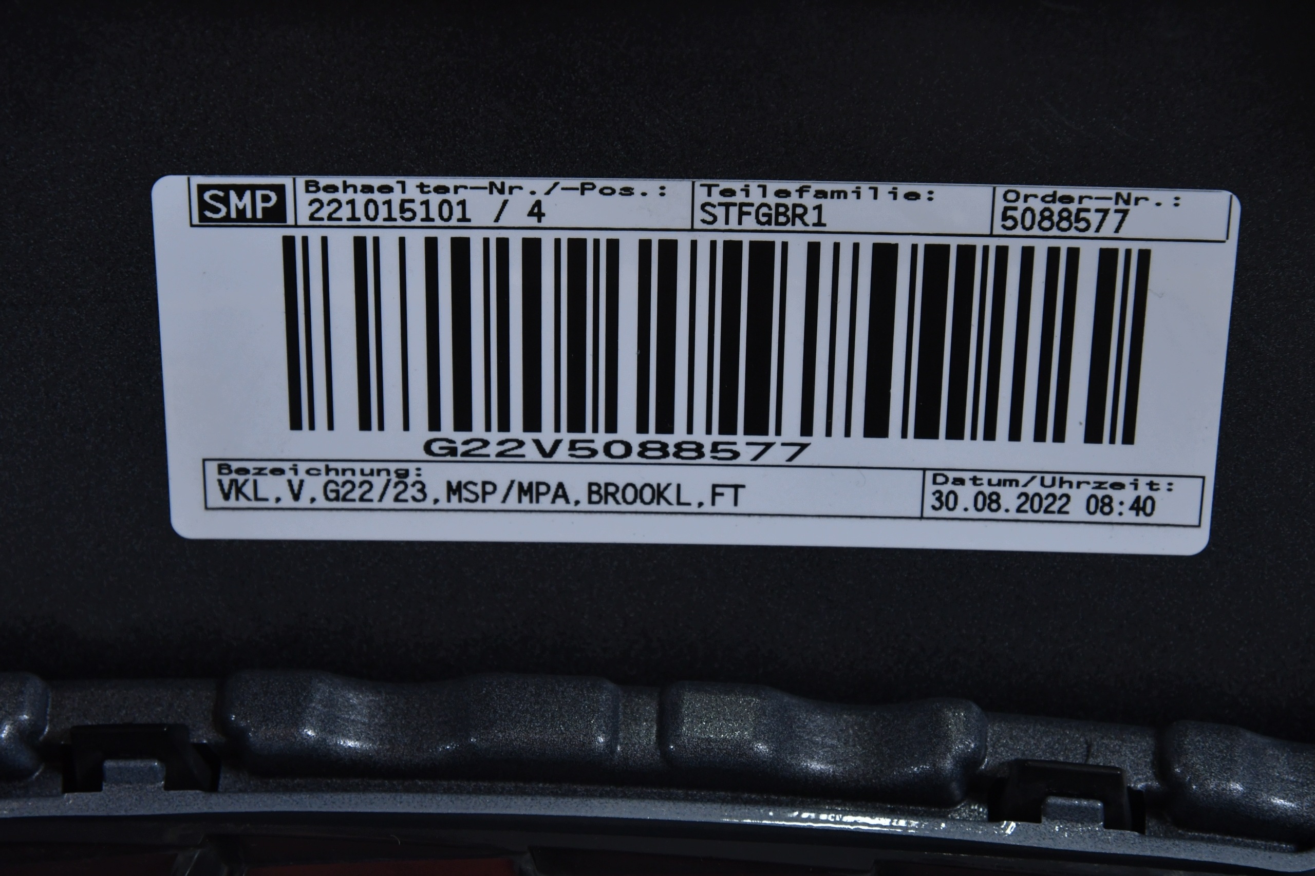 bumper front front BMW 4 G22 G23 m-packet BROOKLYN sensors