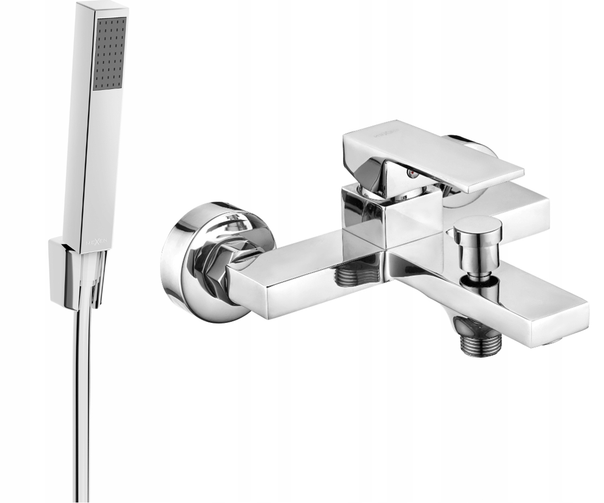 

Mexen Uno Bateria Wannowa Zestaw R45 Chrom