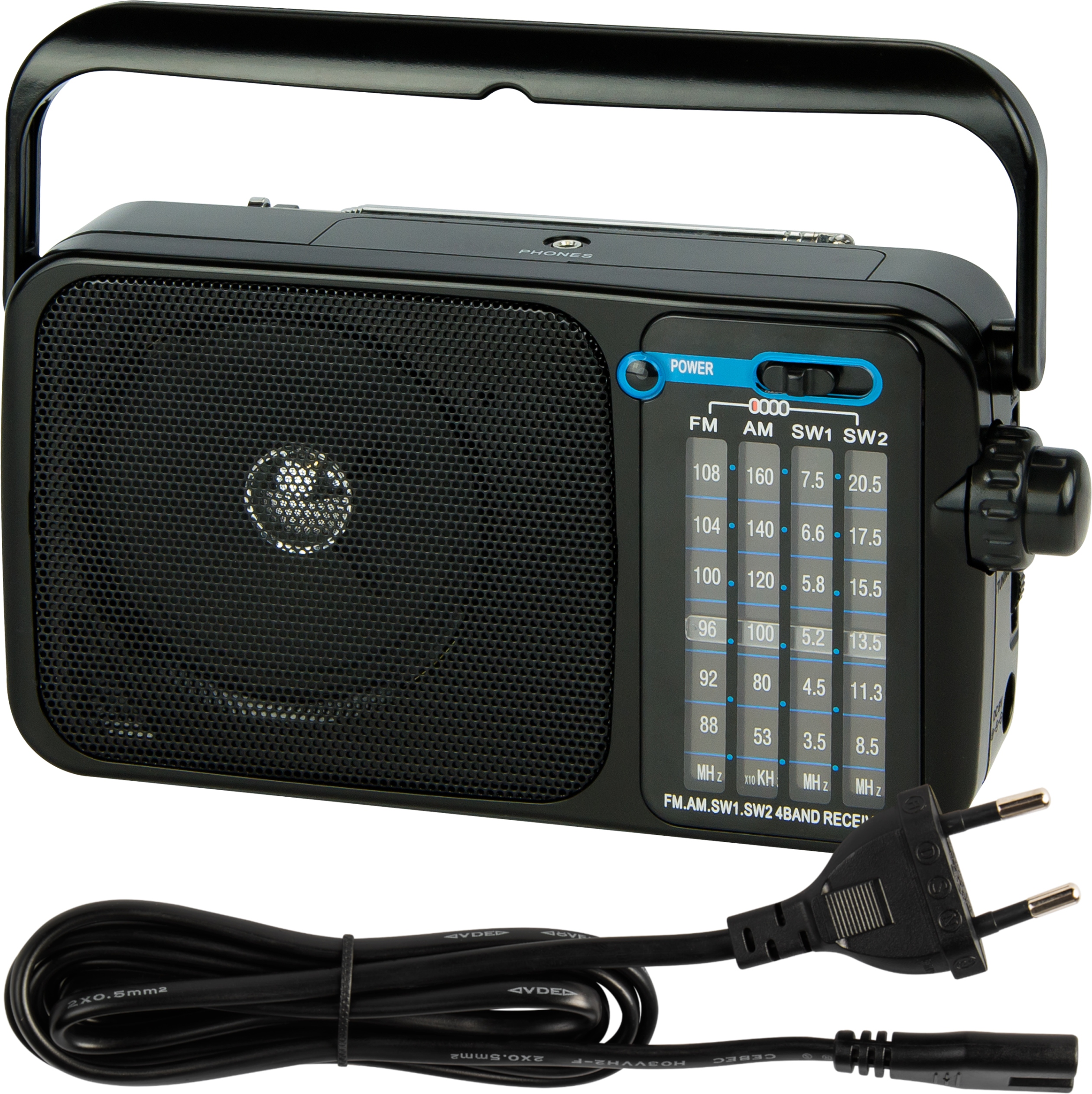 RADIO KUCHENNE BUDOWLANE AM FM SW NA BATERIE R20 PRZENOŚNE MINI JACK ANTENA